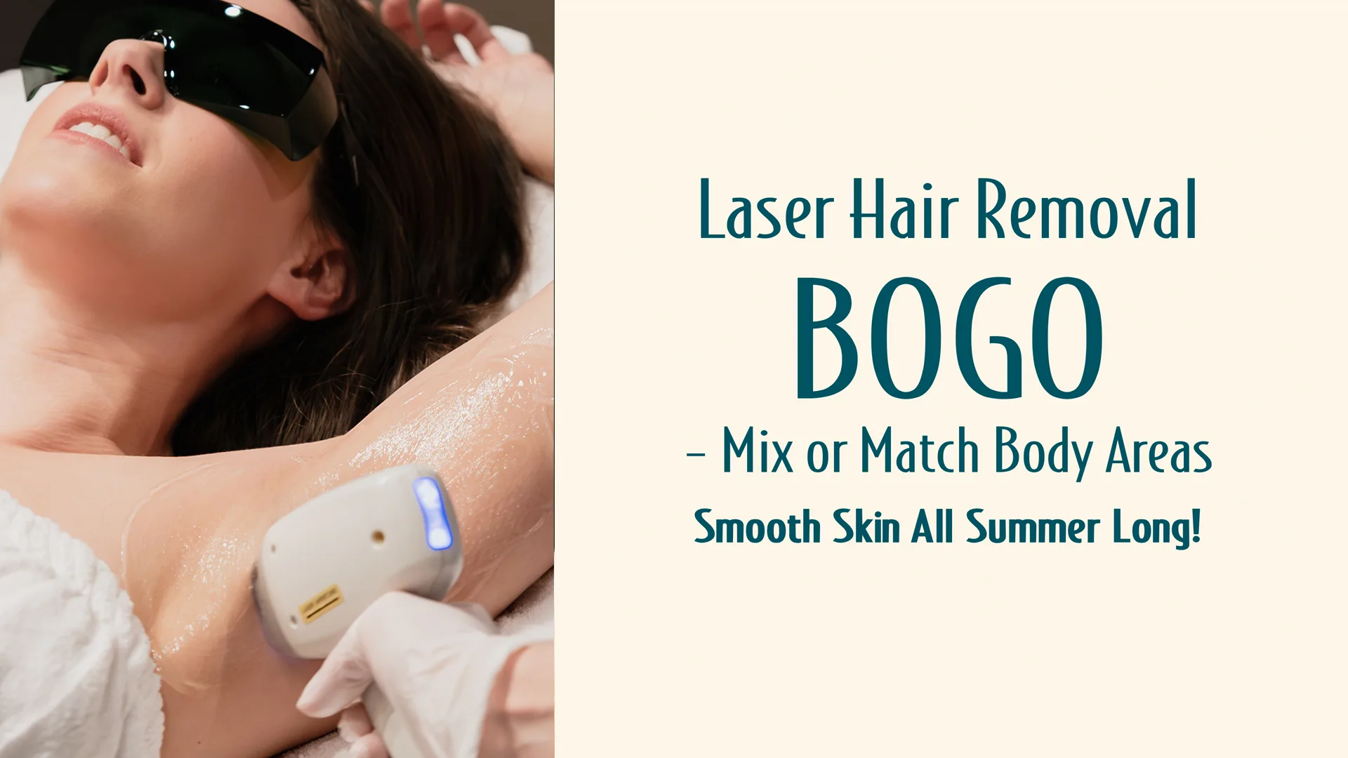 Laser Hair Removal BOGO