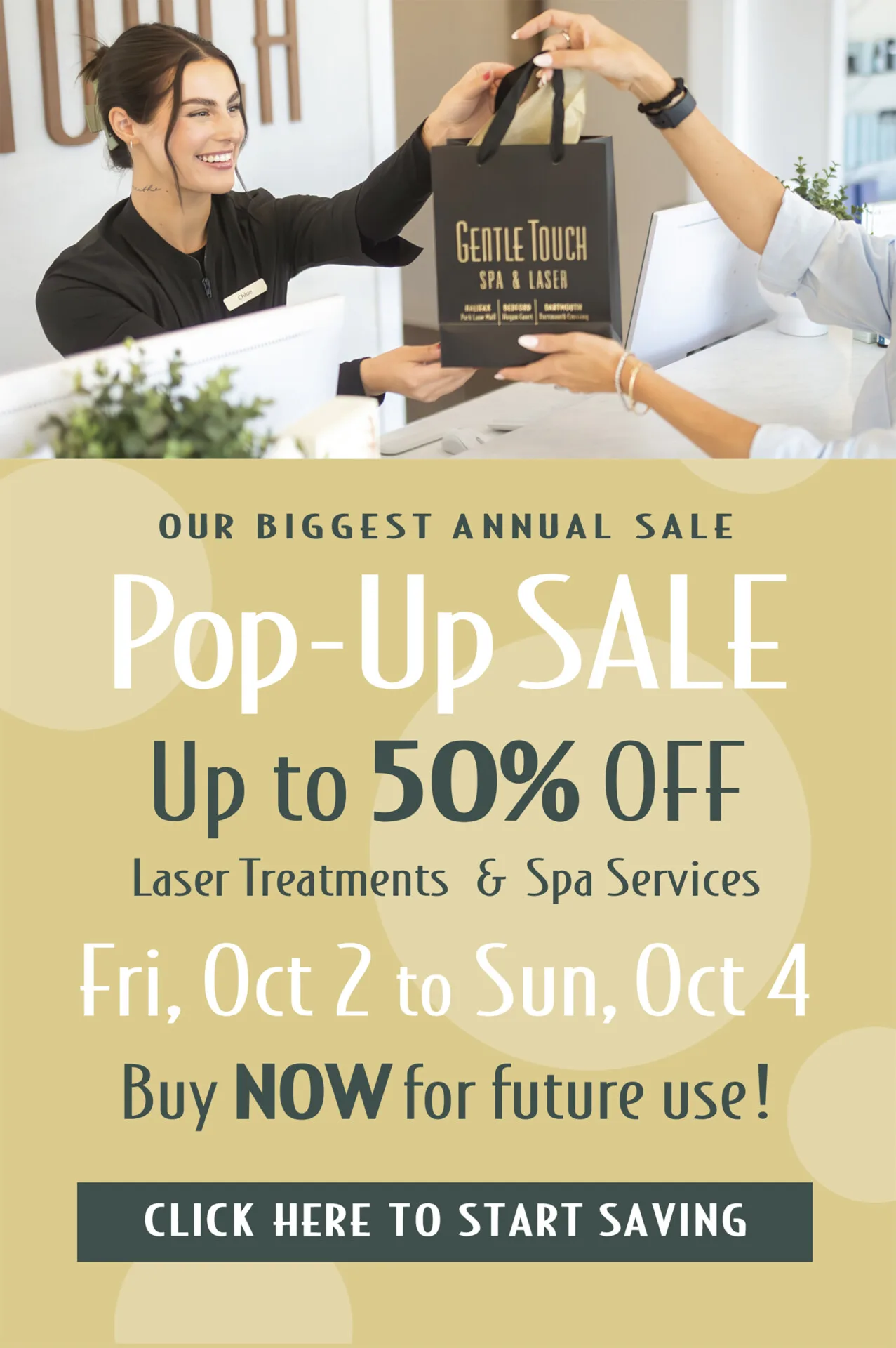 Pop-Up Sale
